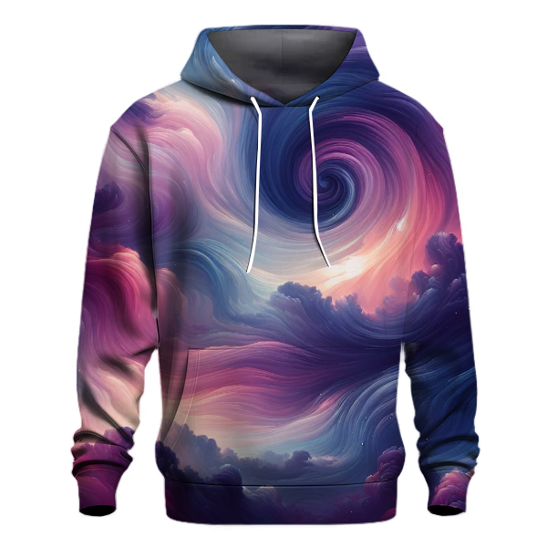 Twilight Hues Tie-dye Design Hoodie