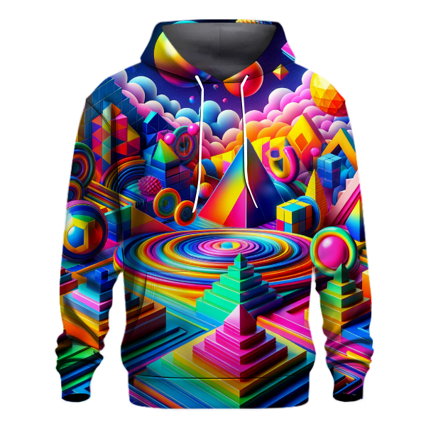 Retro 80s Dreamscape Hoodie