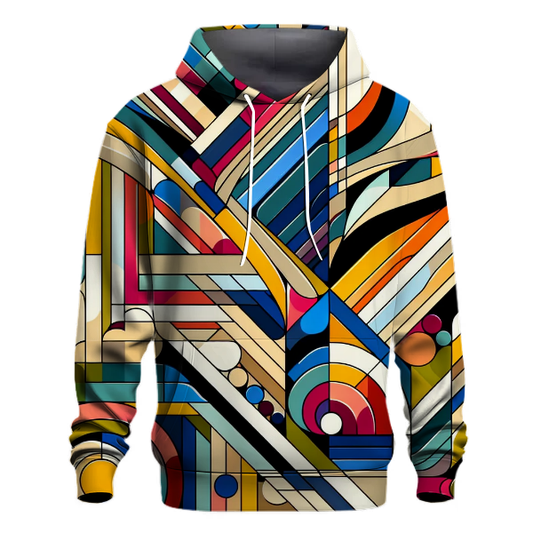 Stunning Geometric Symphony Hoodie