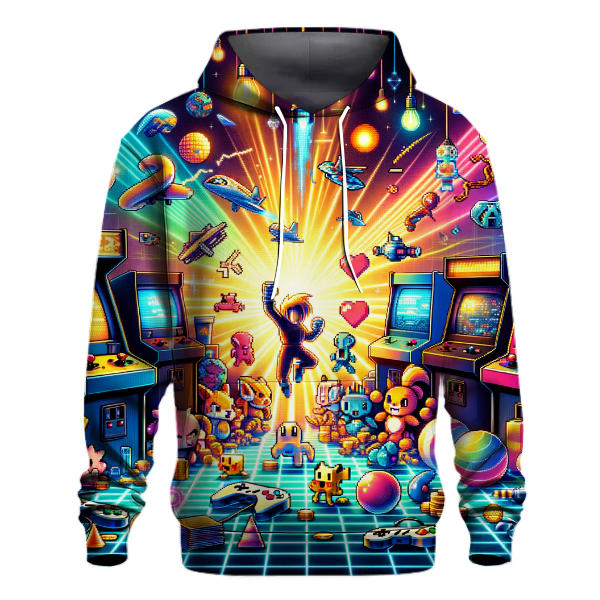 Retro Gamer Paradise Hoodie