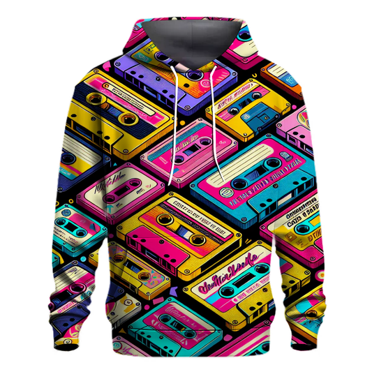 Funky Cassette Tapes Hoodie Hoodies Fashion