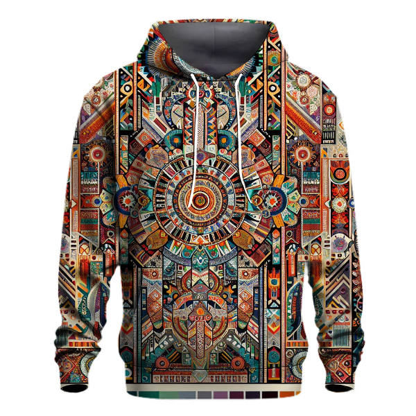 Cultural Tapestry Fusion Hoodie