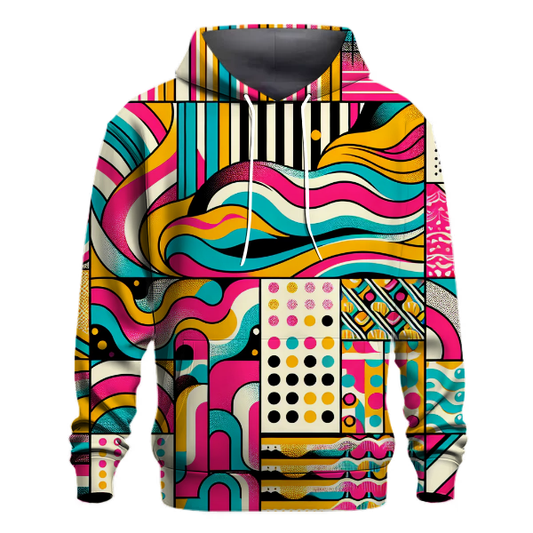 Eclectic Retro Vibe Hoodie