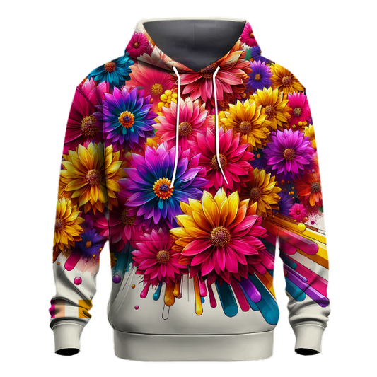 Flower Power Burst Hoodie