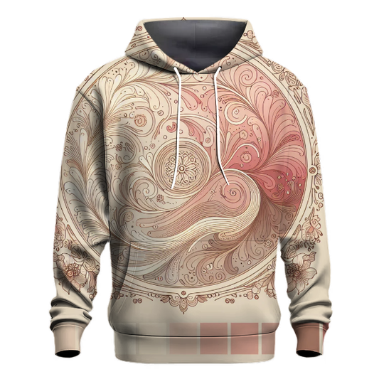 Vintage Rose Tones Hoodie Lightweight Hoodies