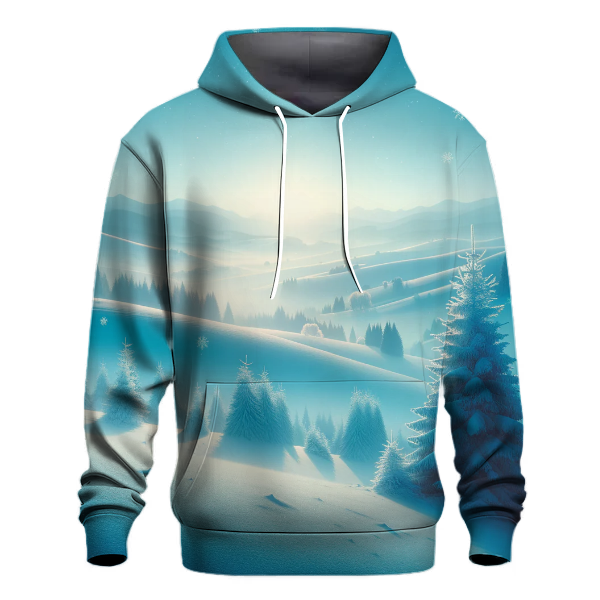 Frosted Winter Gradient Hoodie