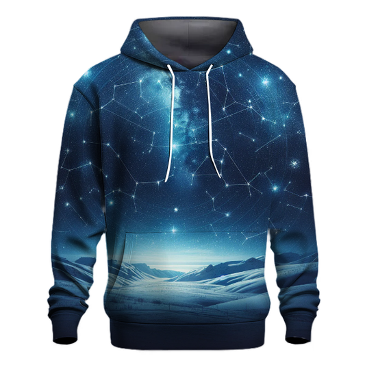 Twinkle Starry Winter Sky Hoodie