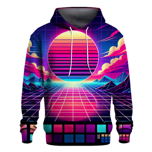 Synthwave Sunset Vibes Hoodie