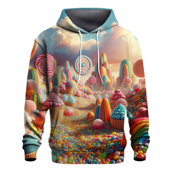 Whimsical Candy Land Hoodie