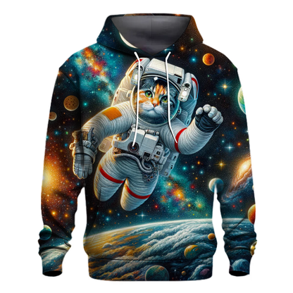 Galactic Cat Explorer Hoodie