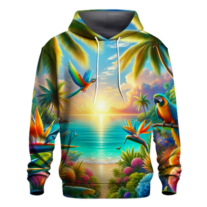 Vibrant Tropical Paradise Hoodie