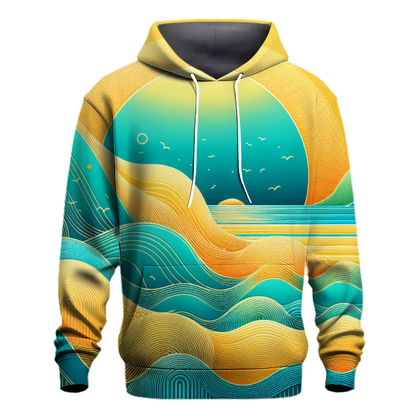 Tropical Wave Gradient Hoodie