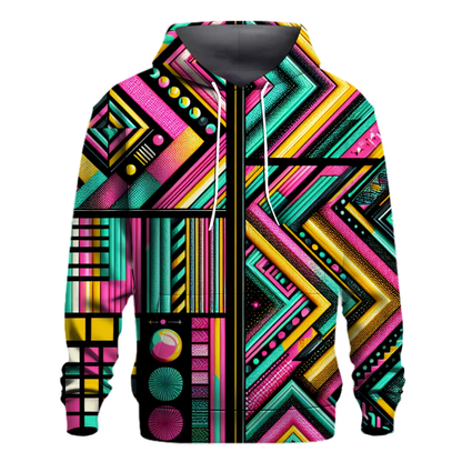 Rad Retro Patterns Hoodie