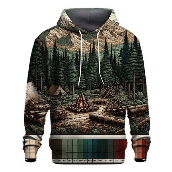 Rustic Woodland Adventure Hoodie