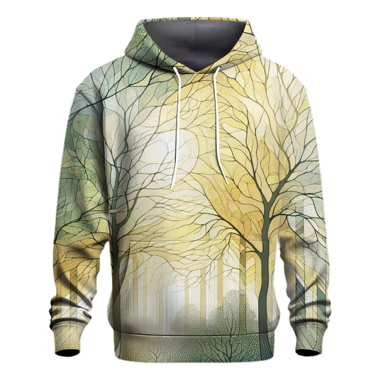 Ethereal Forest Morning Hoodie