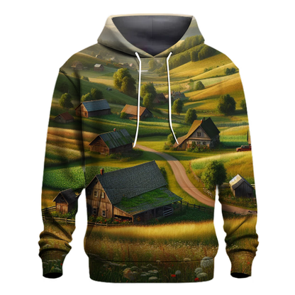 Rustic Countryside Escape Hoodie