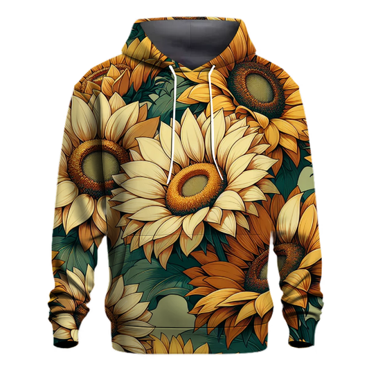 Boho Sunflower Fields Hoodie