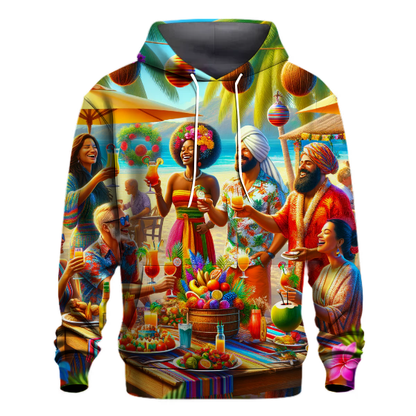 Tropical Christmas Escape Hoodie