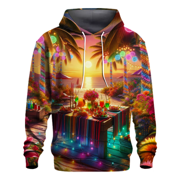 Tropical Christmas Paradise Hoodie