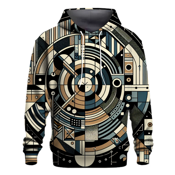 Dynamic Geometry Hoodie Hoodies Fashion