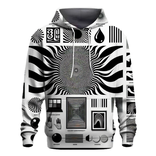 Trippy Optical Illusions Hoodie