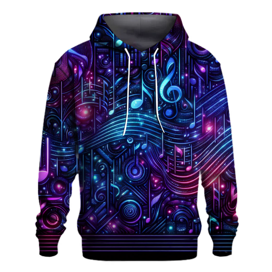 Synth Melody Echo Hoodie