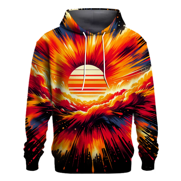 Fiery Sunset Hoodie