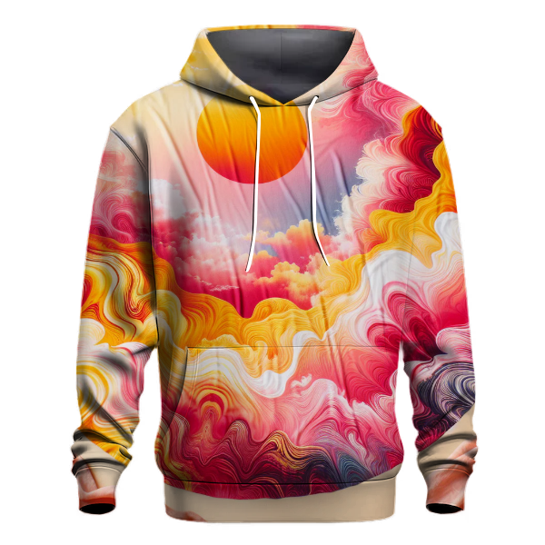 Tropical Sunset Escape Hoodie