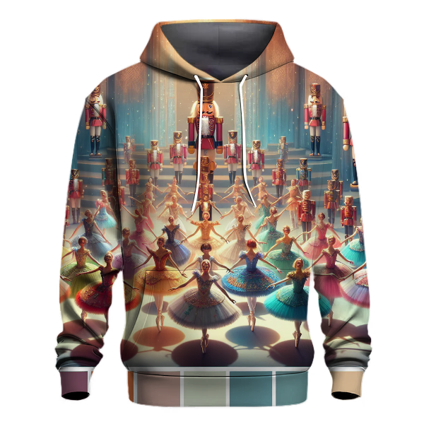 Charming Nutcracker Ballet Scene Hoodie