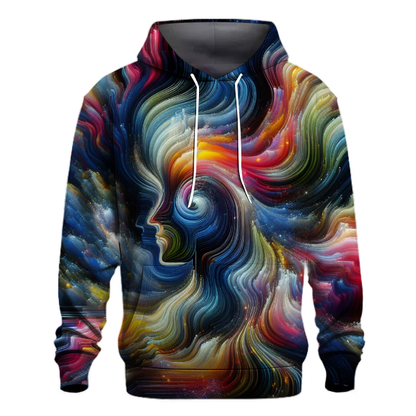 Digital Neon Oasis Design Hoodie Custom Hoodies