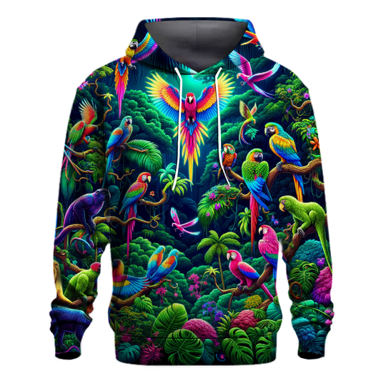 Neon Jungle Escape Hoodie