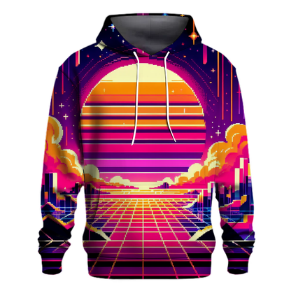 Synthwave Horizon Hoodie