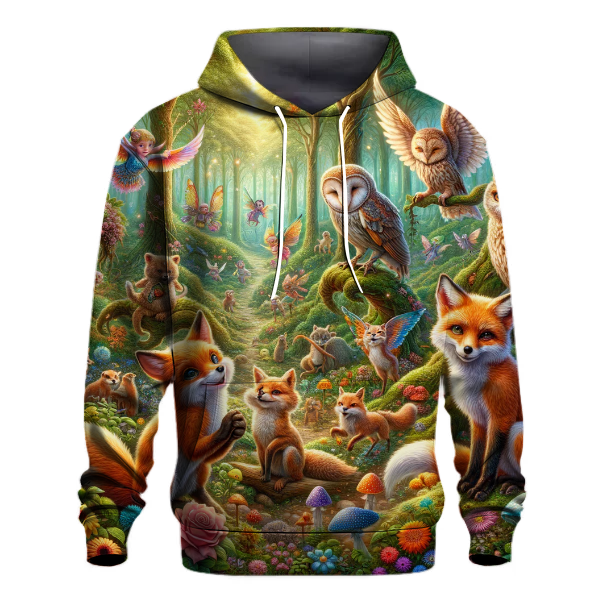 Fantasy Forest Creatures Hoodie