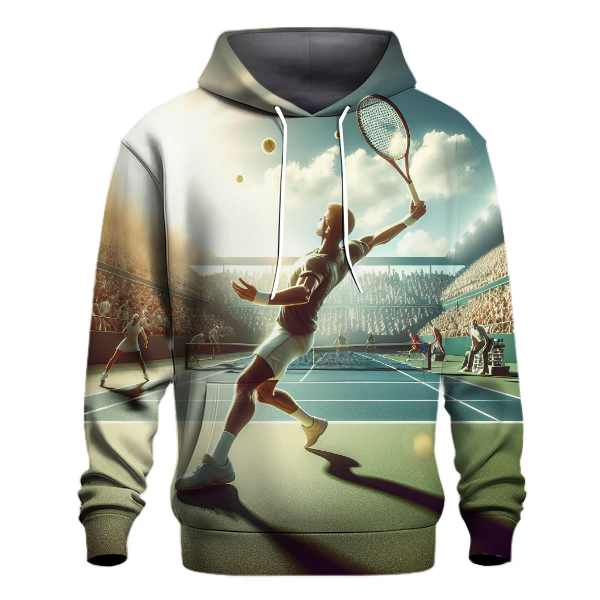 Tennis Tournament Hoodie Lightweight Hoodies