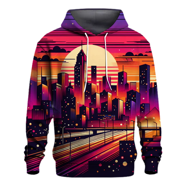 Urban Sunset Gradient Hoodie