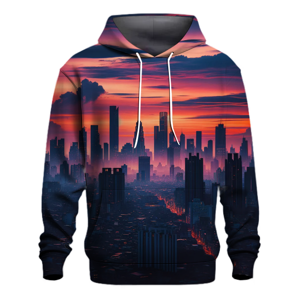 Sleek City Skyline Hoodie