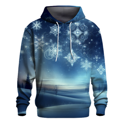 Dancing Snowflakes and Stars Hoodie