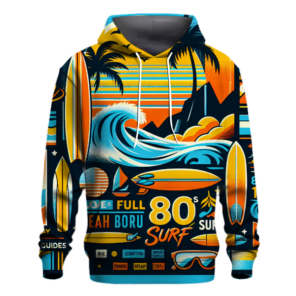 Vintage Surf Adventure Hoodie