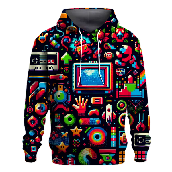 Gamer's Retro Paradise Hoodie