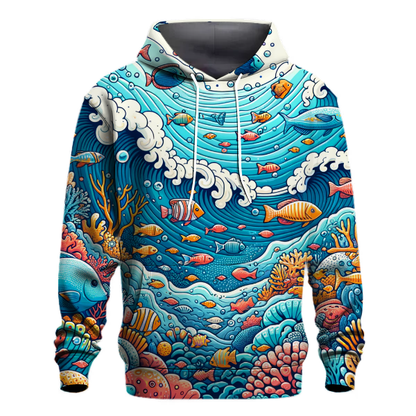 Luminous Underwater Paradise Hoodie