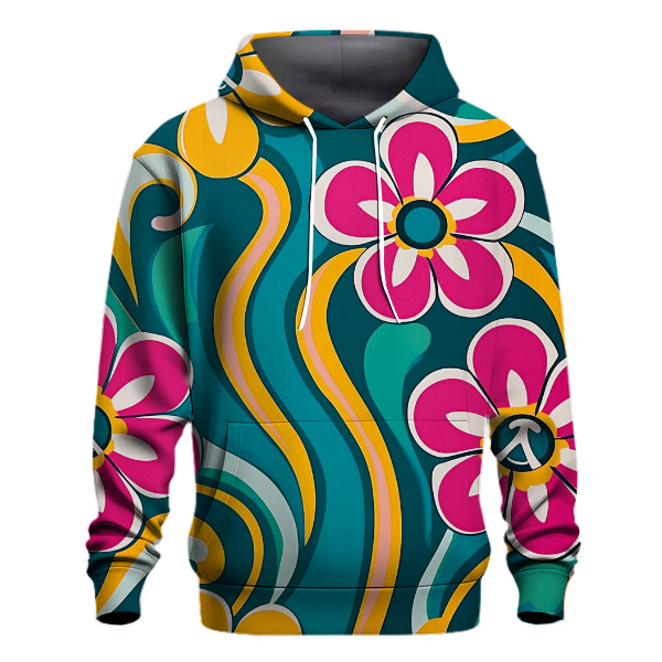 Psychedelic Petals Hoodie