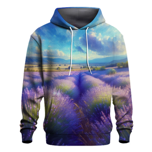 Tranquil Lavender Fields Hoodie