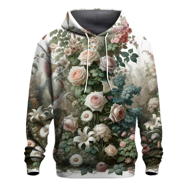 Floral Fantasy Garden Hoodie