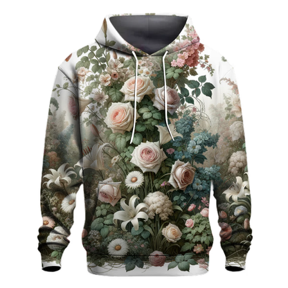 Floral Fantasy Garden Hoodie