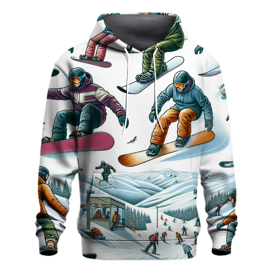 Snowboarding - Mountain Drift Hoodie