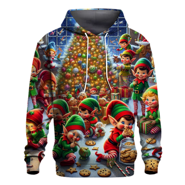 Whimsical Elf Mischief Hoodie