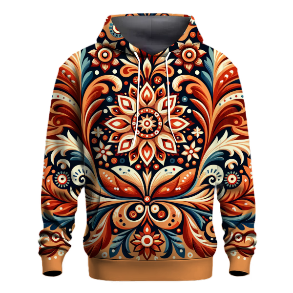 Folk Art Charm Hoodie