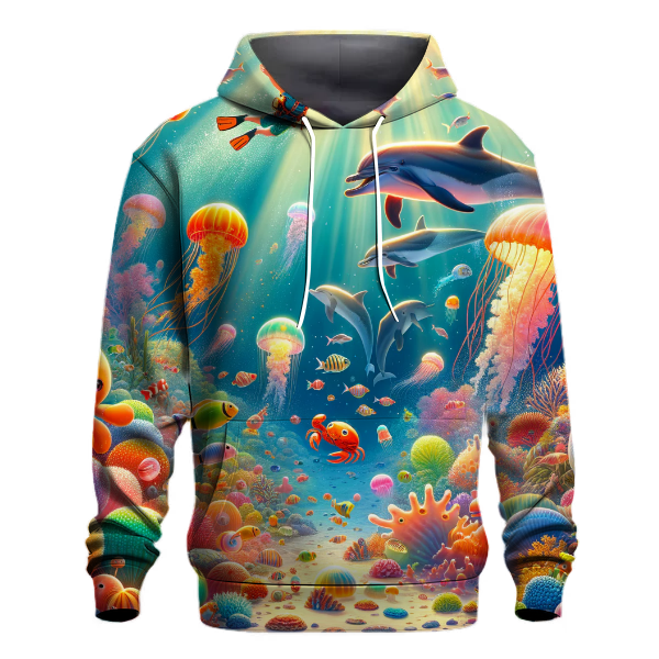 Bubbly Underwater Fantasy Hoodie