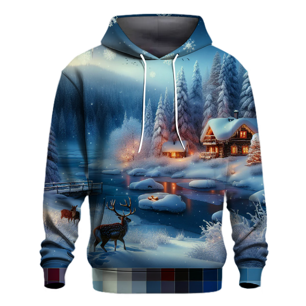 Winter Wilderness Escape Hoodie