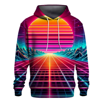 Retro Wave Vibes Hoodie